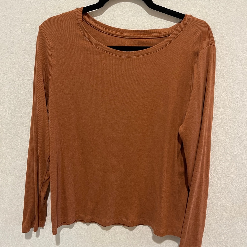 Orange long sleeve